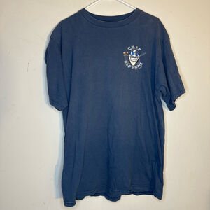 Men's Tultex Graphic T-shirt XL Blue